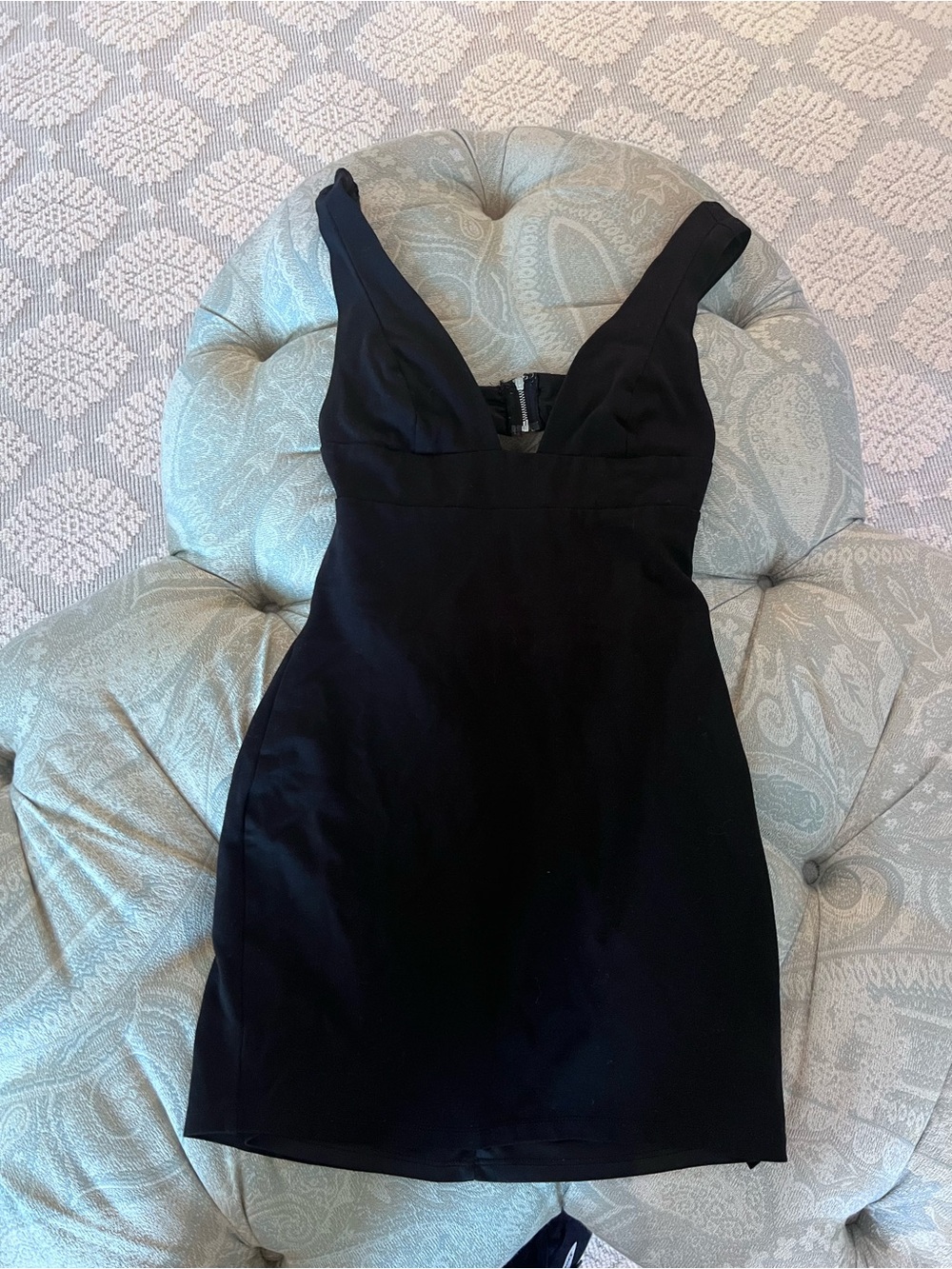 Women's Black V-Neck lulus mini Dress